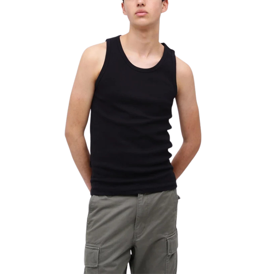 AVIREX DAILY RIB TANK TOP  "BLACK" 7835937002-010