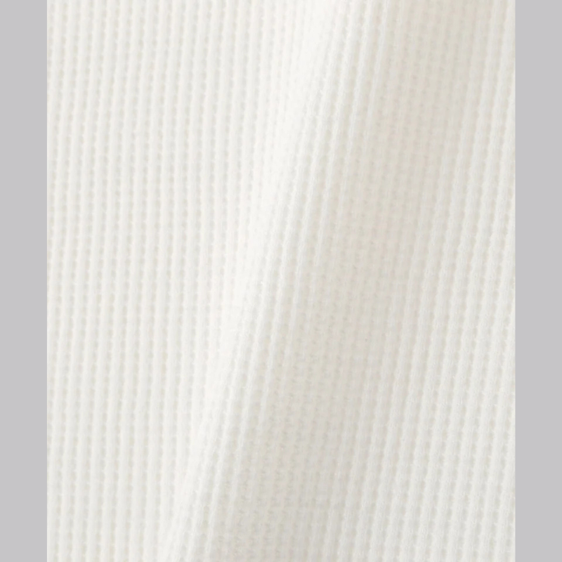 AVIREX DAILY THERMAL HENLEY NECK T-SHIRT  "OFF WHITE" 7836934018-033