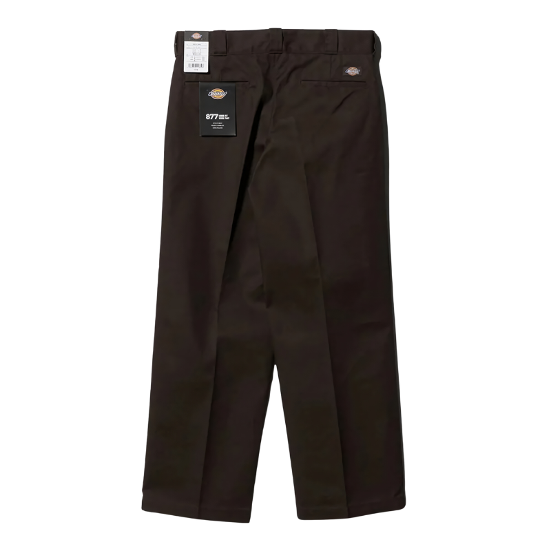 Dickies 877 WORK PANTS  "DARK BROWN" DB2037-W68S