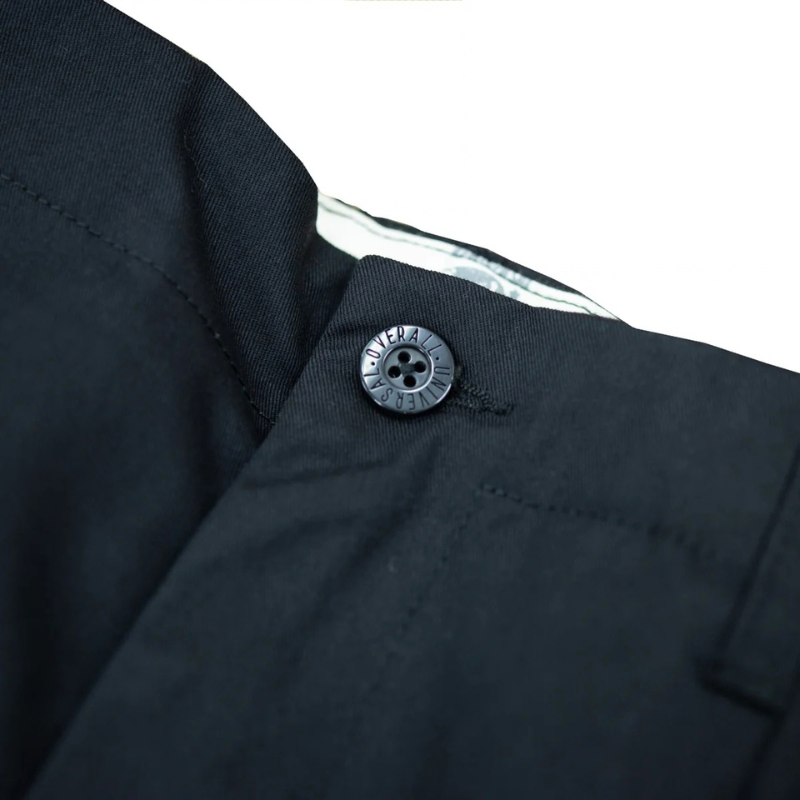 UNIVERSAL OVERALL ADDICTIVE TUCK TAPERD PANTS  "BLACK" PTU-05