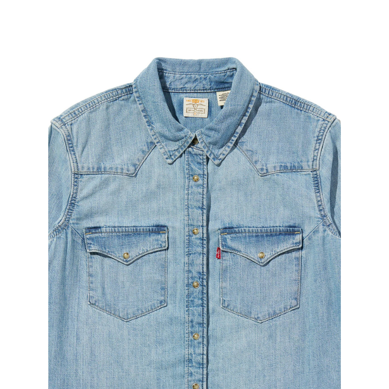 Levi’s HERITAGE WESTERN DENIM SHIRT "MEDIUM INDIGO" 007WT-0005