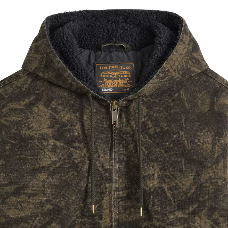 Levi’s POTRERO DENIM HOODY "DARK OLIVE" A3222-0020