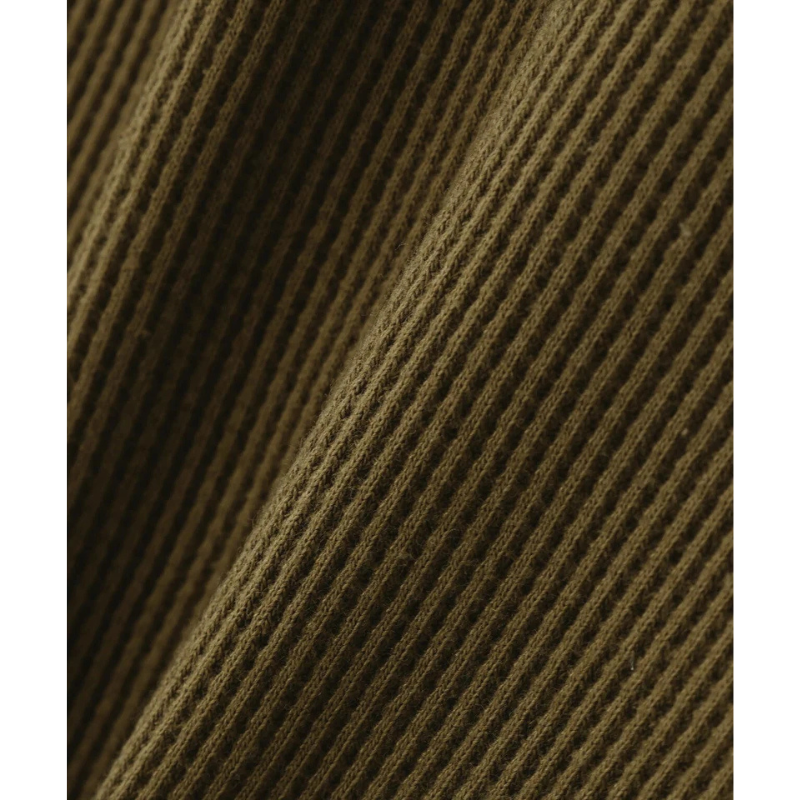 AVIREX DAILY THERMAL HENLEY NECK T-SHIRT  "OLIVE" 7836934018-310