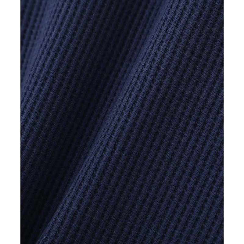 AVIREX DAILY THERMAL HENLEY NECK T-SHIRT  "NAVY" 7836934018-120