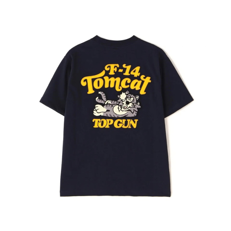 AVIREX SAGARA TOM CAT T-SHIRT "NAVY"  7834934036-120
