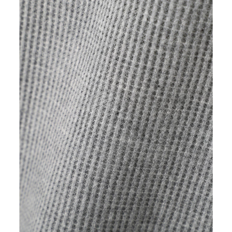 AVIREX DAILY THERMAL HENLEY NECK T-SHIRT  "GRAY" 7836934018-020