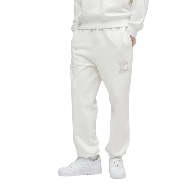 AVIREX Sweat Set Up SIGNATURE VARSITY LOGO CREWNECK SWEAT × SWEAT PANTS “OFF WHITE”