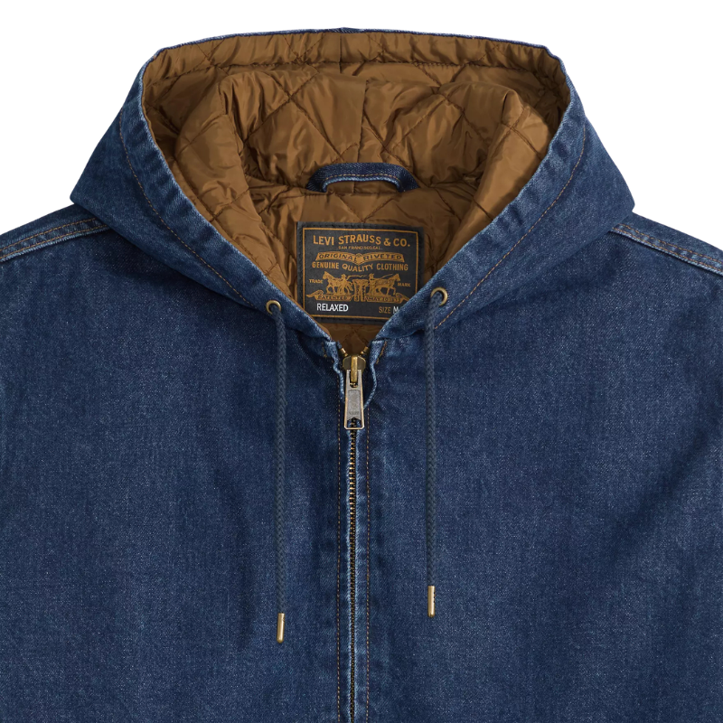 Levi’s POTRERO DENIM HOODY "DARK INDIGO" A3222-0021