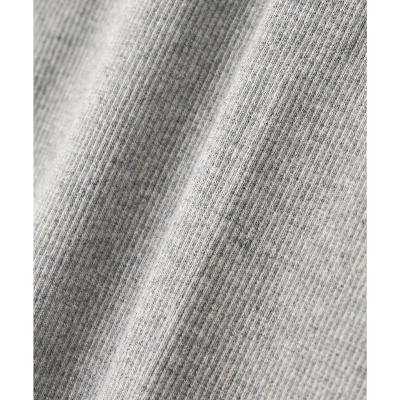 AVIREX DAILY HALF SLEEVE U-NECK T-SHIRT  "GRAY" 7834934024-020