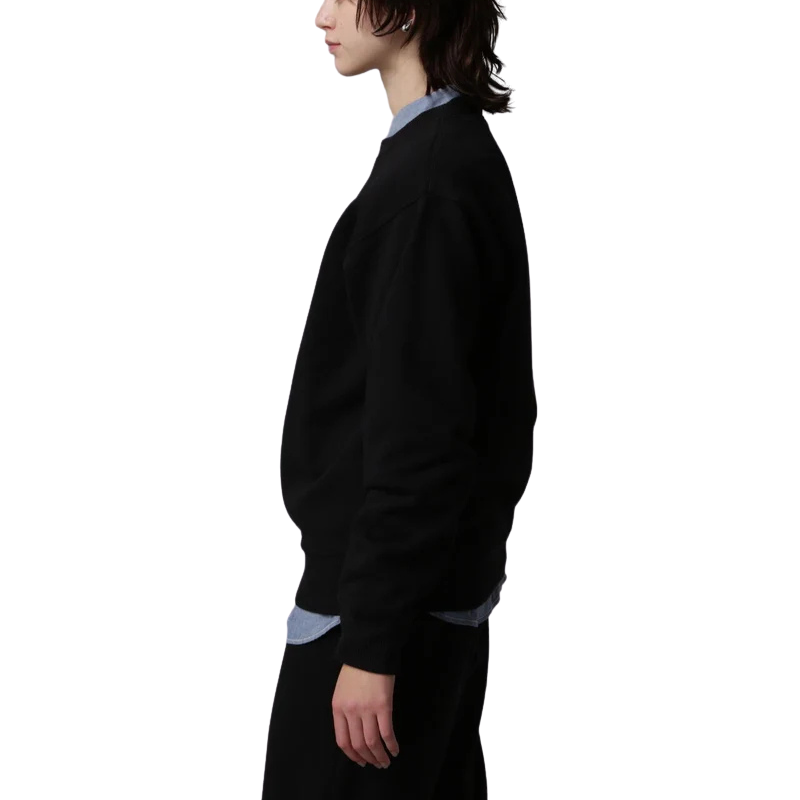 AVIREX DAILY CREW NECK L/S SWEAT "BLACK" 7833932002-010