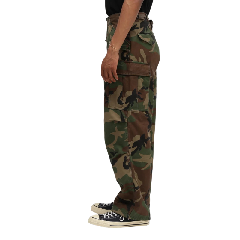 AVIREX NYLON/COTTON M-65 FATIGUE PANTS  "OLIVE CAMO" 7835910018-311
