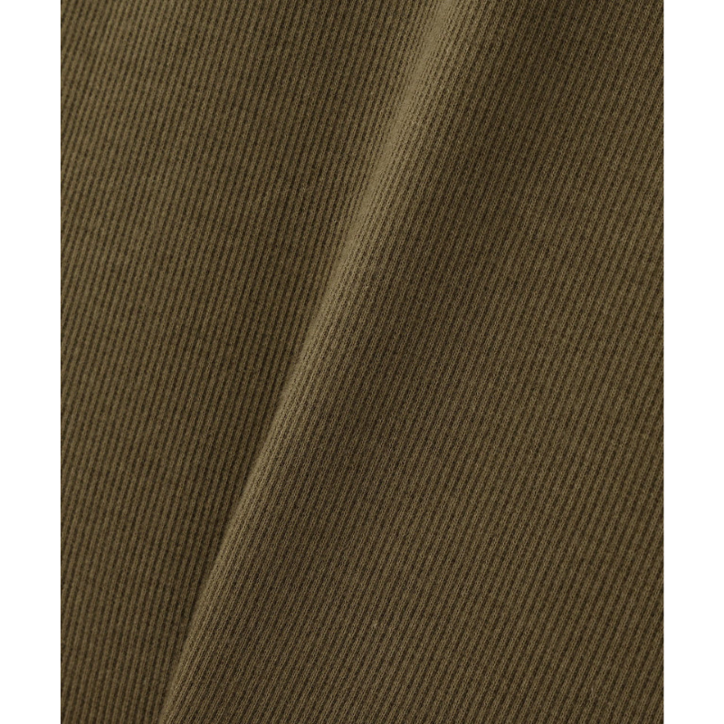 AVIREX DAILY RIB S/S HENLEY NECK T-SHIRT  "OLIVE" 7835934007-310