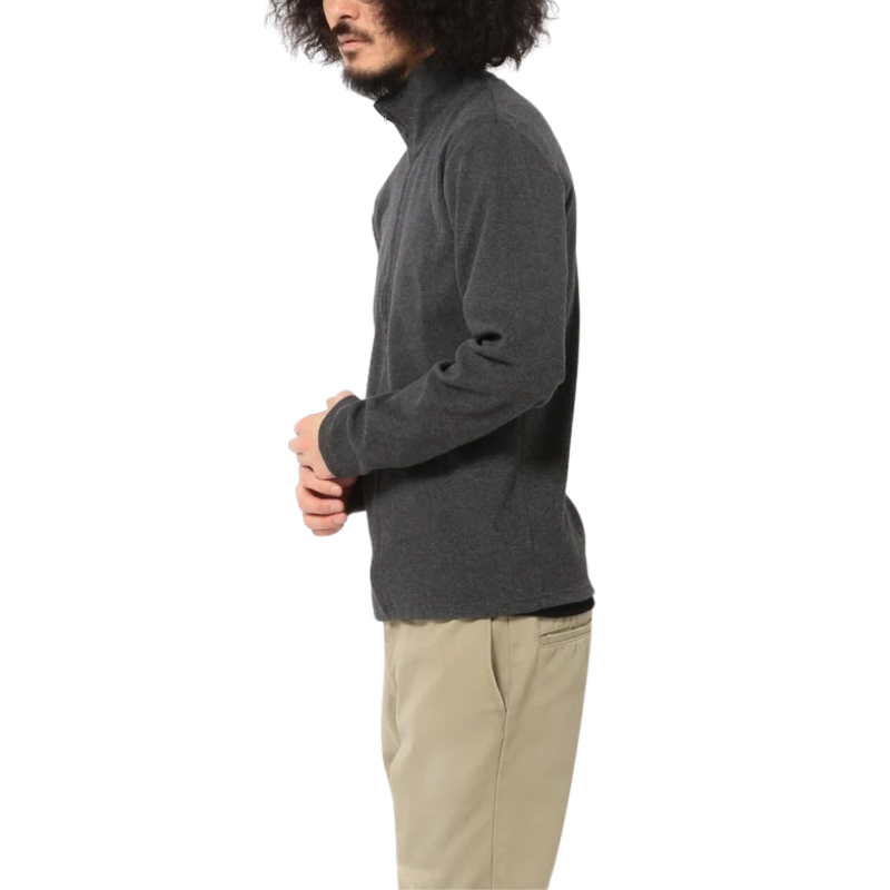 AVIREX DAILY STAND ZIP RIB JACKET  "CHARCOAL" 7834930022-410