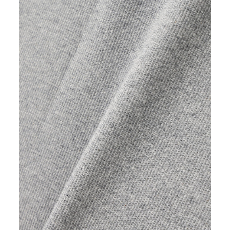 AVIREX DAILY RIB S/S V-NECK T-SHIRT  "GRAY" 7835934005-020