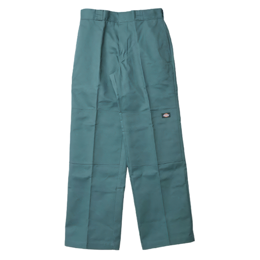 Dickies 85283 DOUBLE KNEE WORK PANTS  "BLUE GREEN" DB0009-0020