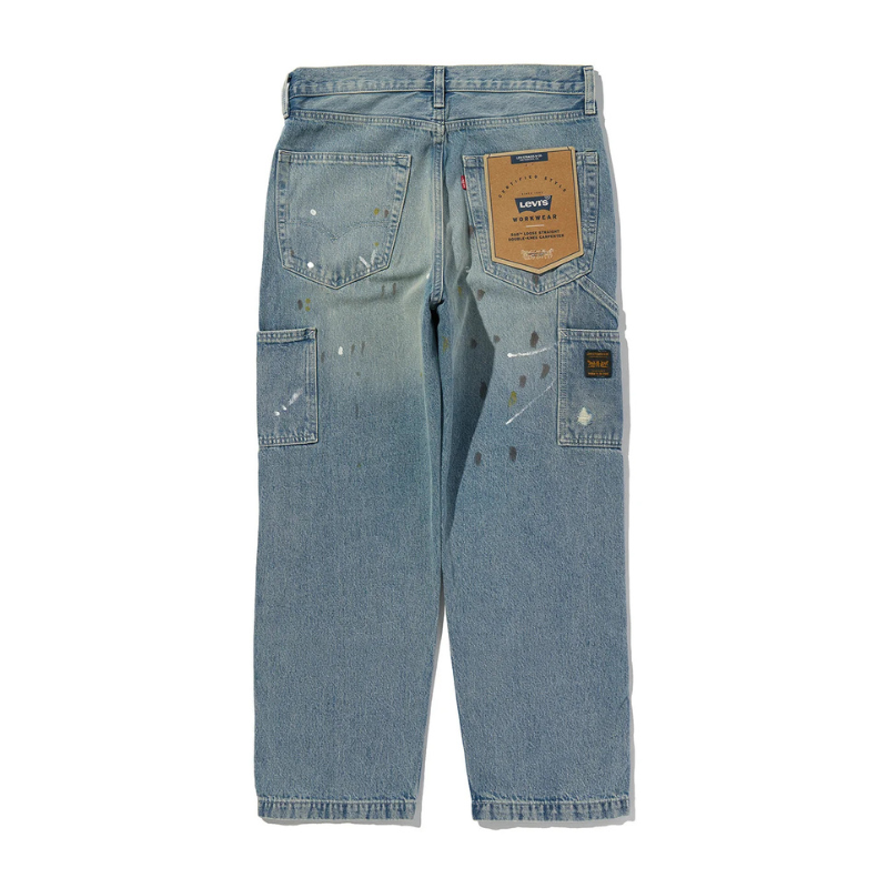 Levi’s 568 LOOSE STRAIGHT DOUBLE KNEE JEANS "LIGHT INDIGO" A7367-0020