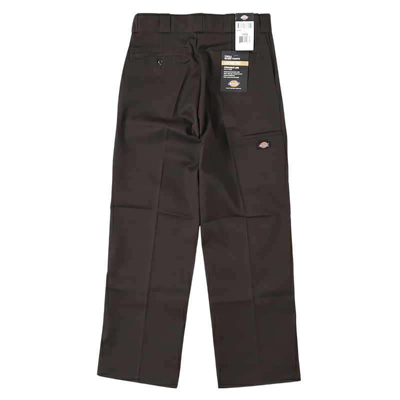 Dickies 85283 DOUBLE KNEE WORK PANTS  "DARK BROWN" DB0009-0068