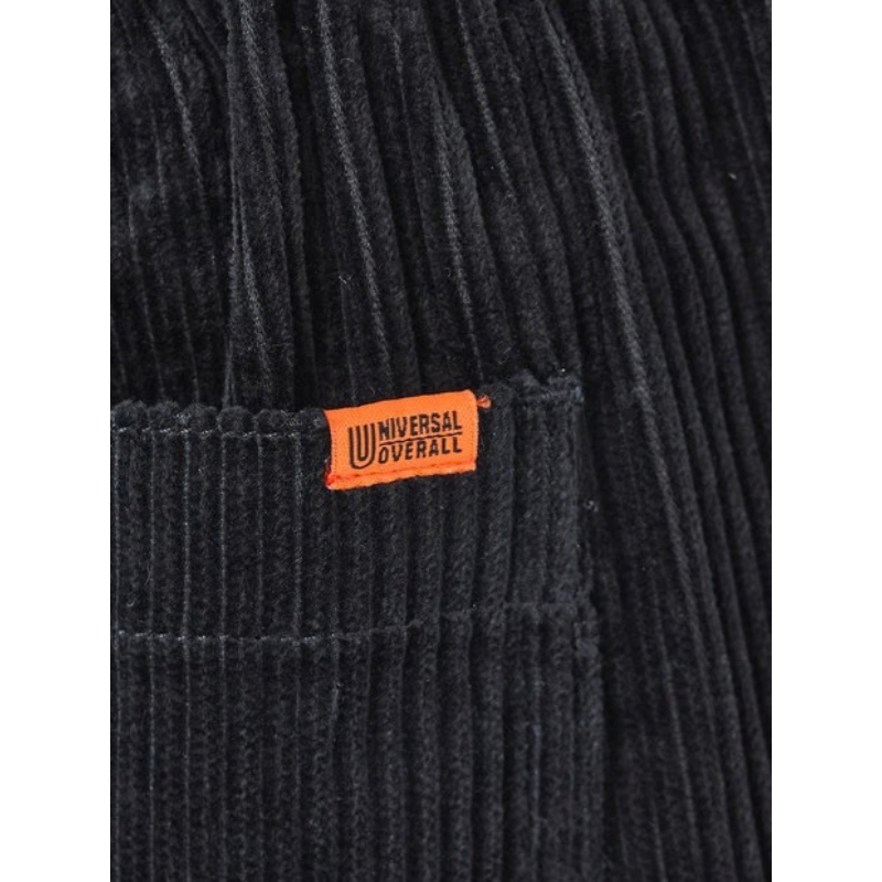 UNIVERSAL OVERALL CHILLPAN TAPERED PANTS  "BLACK" U2633630-B