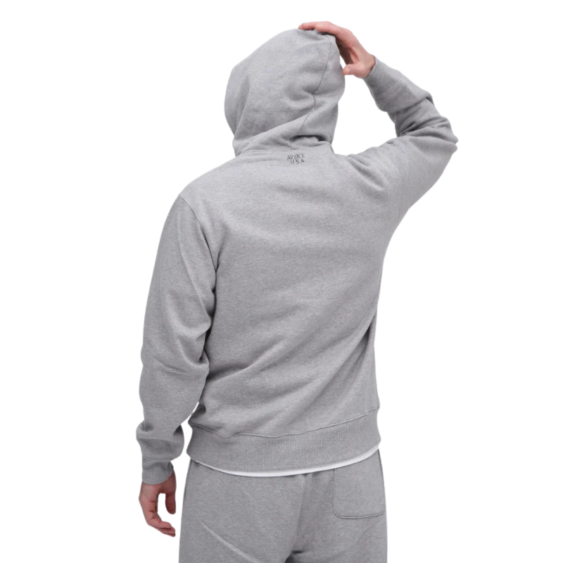 AVIREX DAILY PULLOVER SWEAT PARKA LOGO  "OXFORD"7833931006-382