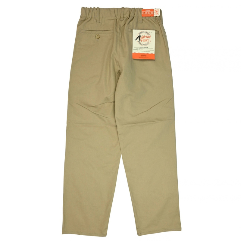 UNIVERSAL OVERALL ADDICTIVE TUCK STANDARD PANTS  "C.BEIGE" PTU-03