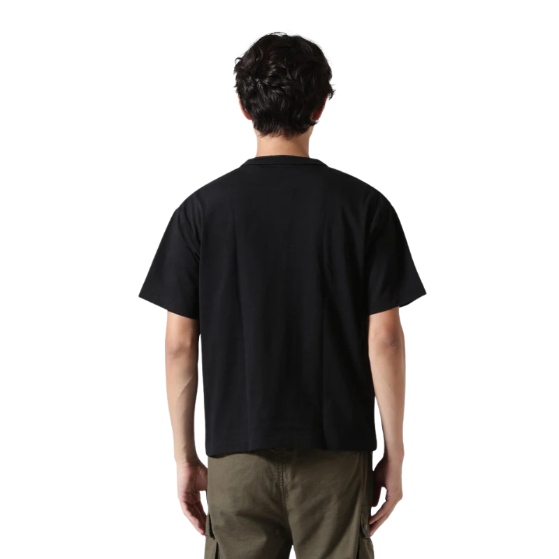 AVIREX HENLEY NECK PACK T-SHIRT "BLACK"  7835934019-010