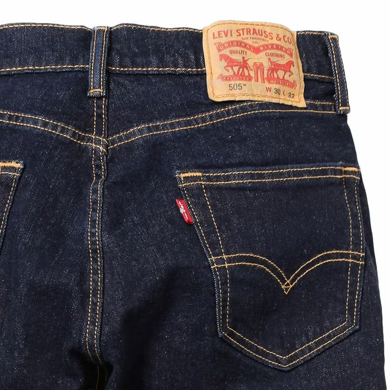 Levi’s 505 REGULAR FIT JEANS "AMA RINSEY " 00505-1550