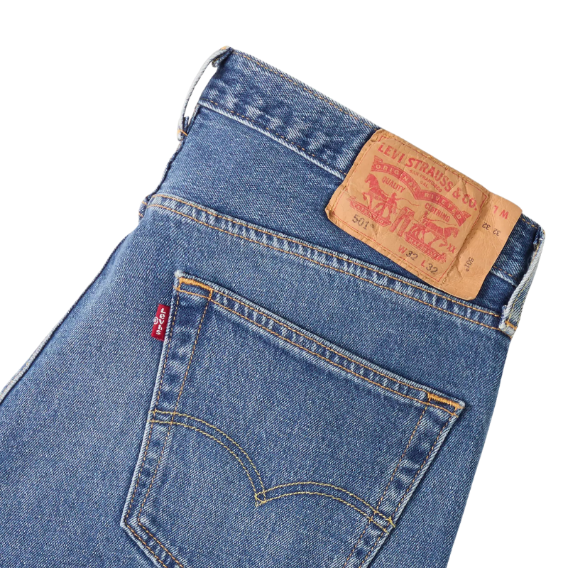 Levi’s 501 ORIGINAL JEANS "MEDIUM WASH" 00501-3800