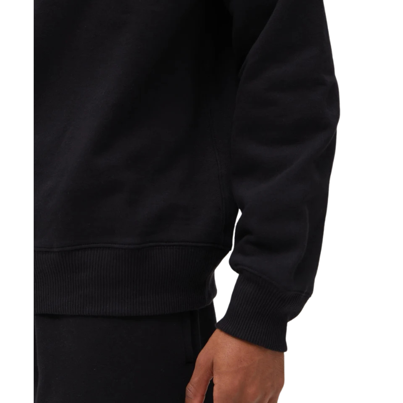 AVIREX DAILY CREW NECK L/S SWEAT LOGO  "BLACK" 7833932003-010
