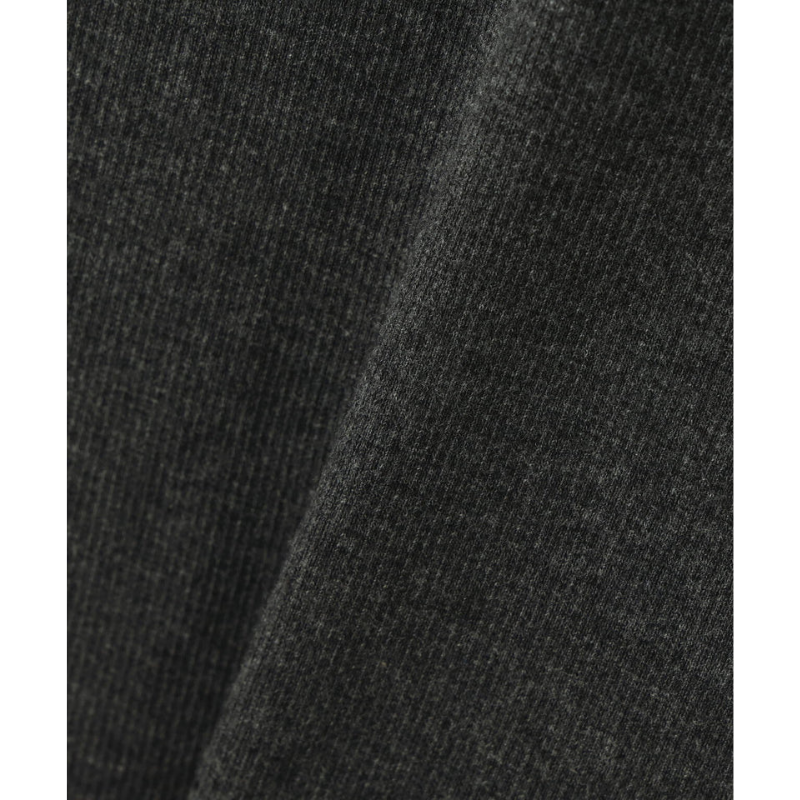 AVIREX DAILY RIB S/S V-NECK T-SHIRT  "CHARCOAL" 7835934005-410