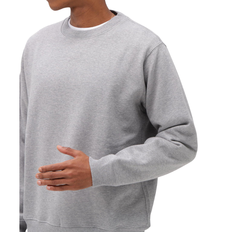 AVIREX DAILY CREW NECK L/S SWEAT "OXFORD" 7833932002-382