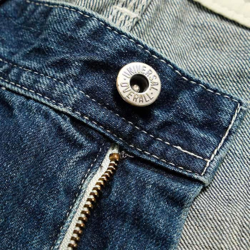 UNIVERSAL OVERALL PAINTER PANTS  "VINTAGE DARK WASH" HT2433601-A