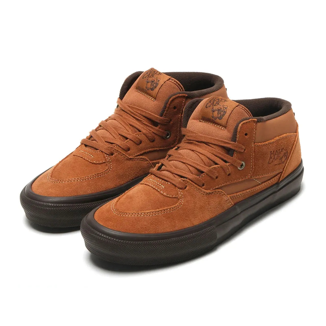 【Exclusive】VANS M SKATE HALF CAB GOLDEN BROWN/GUM
