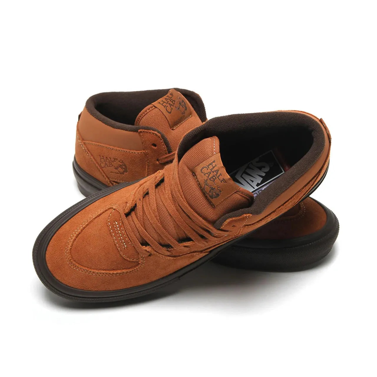 【Exclusive】VANS M SKATE HALF CAB GOLDEN BROWN/GUM