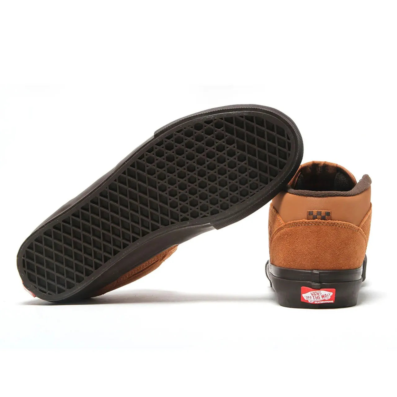 【Exclusive】VANS M SKATE HALF CAB GOLDEN BROWN/GUM