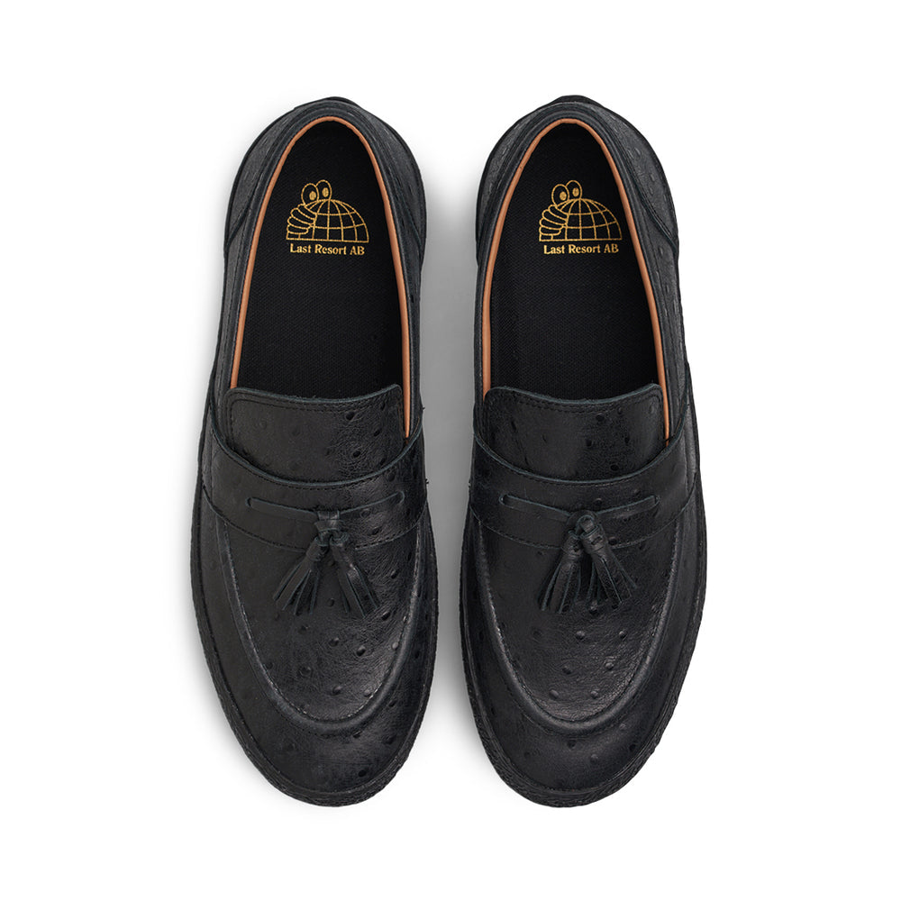Last Resort AB  VM005-Loafer "Ostrich Black/Black"
