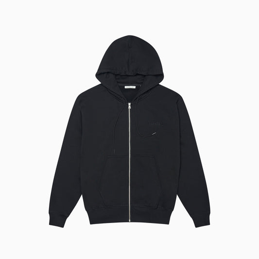【Exclusive】 Last Resort AB Zip Hoodie-Script Logo "Black"