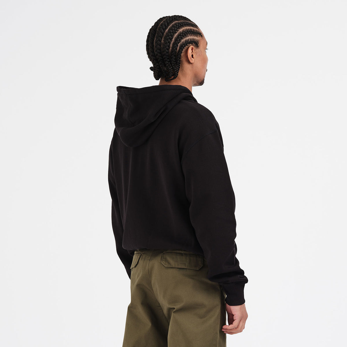 【Exclusive】 Last Resort AB Zip Hoodie-Script Logo "Black"