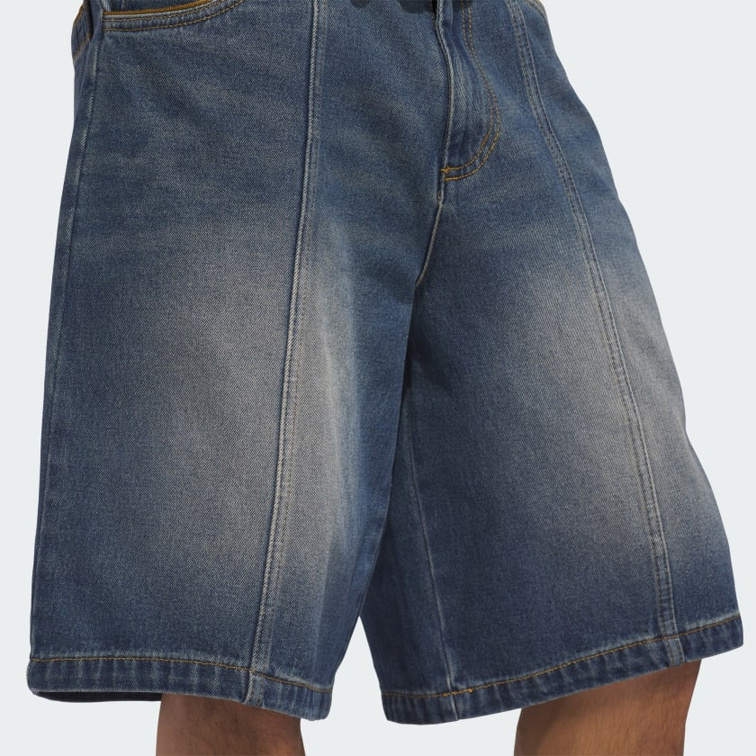 adidas SB x Tyshawn Washed Denim Shorts "Indigo Denim"