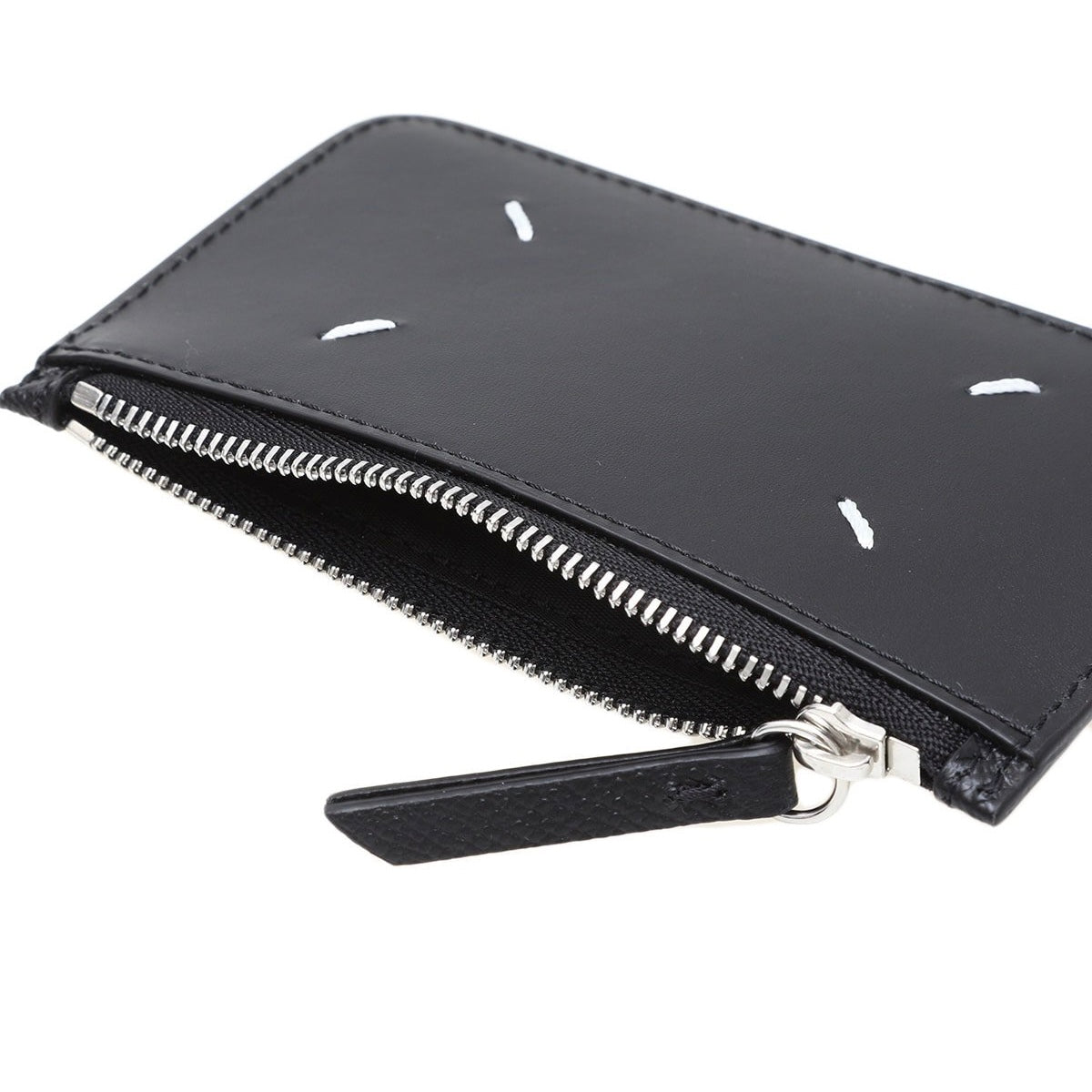 Maison Margiela CARD HOLDER ZIP EW "BLACK"