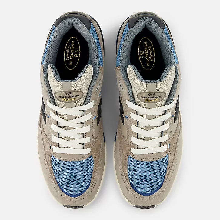 【Exclusive】New Balance NB Numeric Andrew Reynolds 933 "MUSHROOM with STILL WATER"