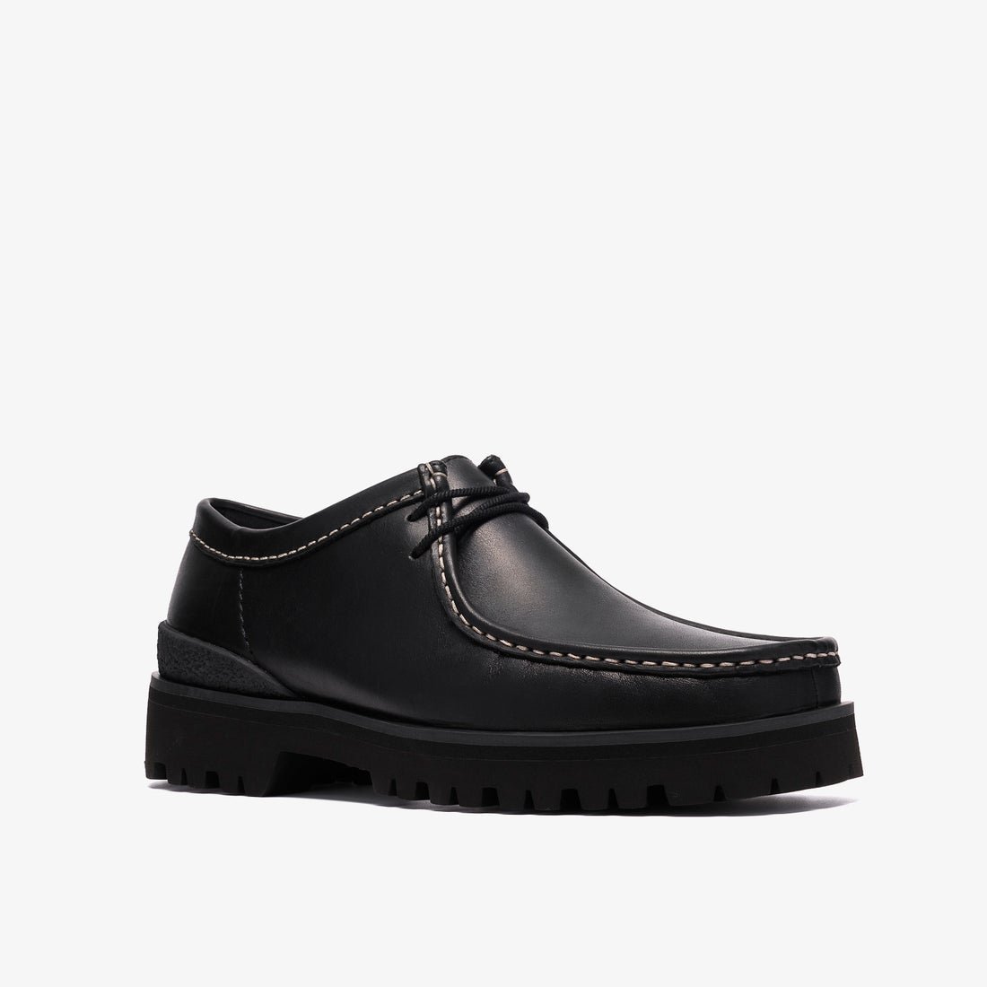 Clarks Walla Yukoner "Black Leather"
