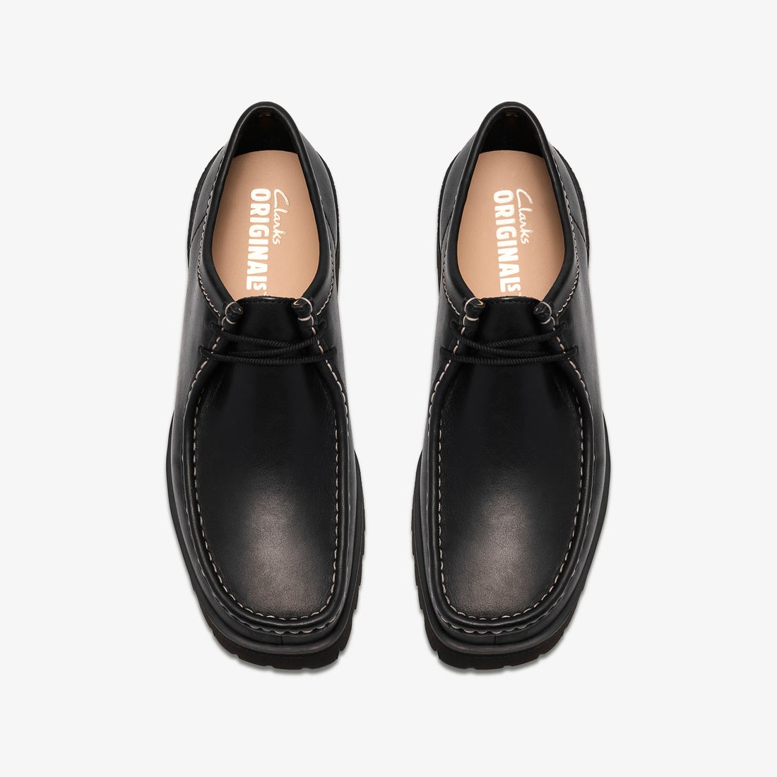 Clarks Walla Yukoner "Black Leather"