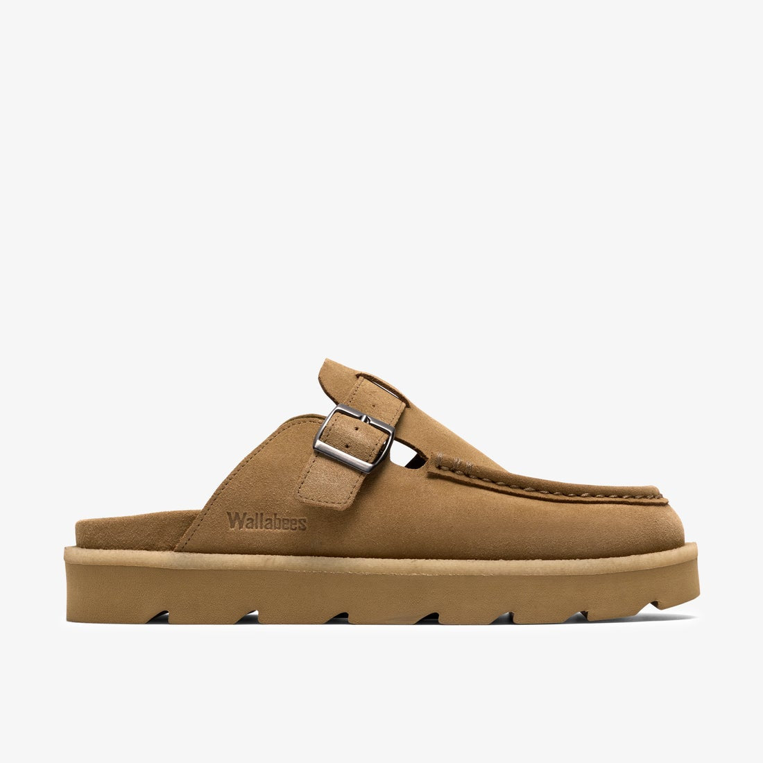 Clarks Meare Mocc "Dark Sand Suede"