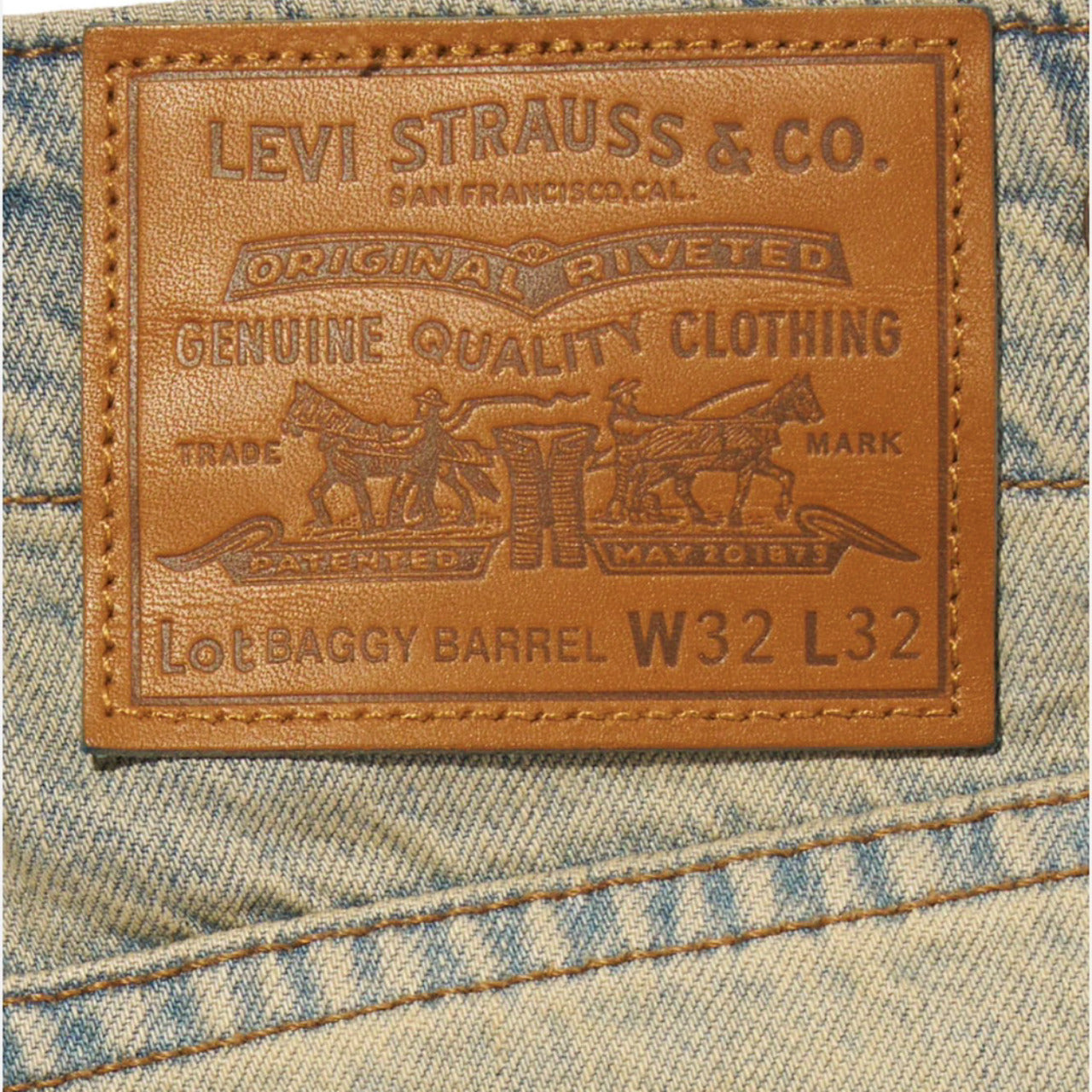 Levi’s BAGGY BARREL JEANS "Blue"