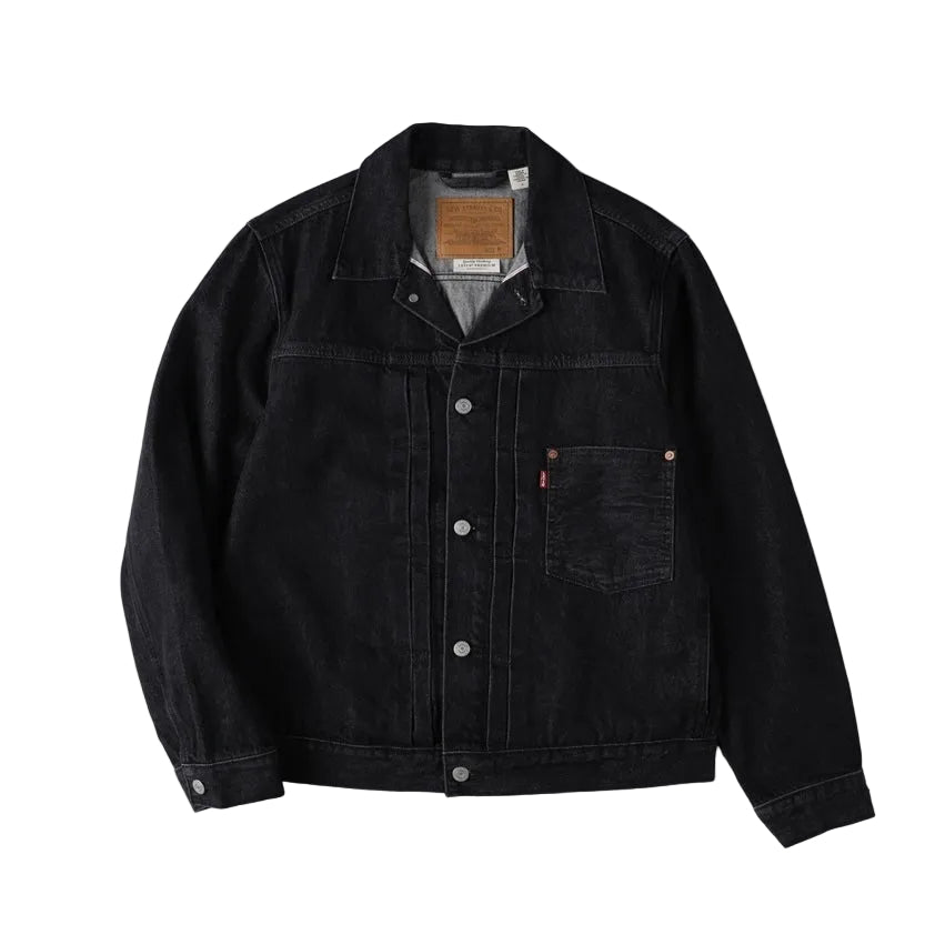 Levi’s TYPE I TRUCKER JACKET SELVEDGE "BLACK"