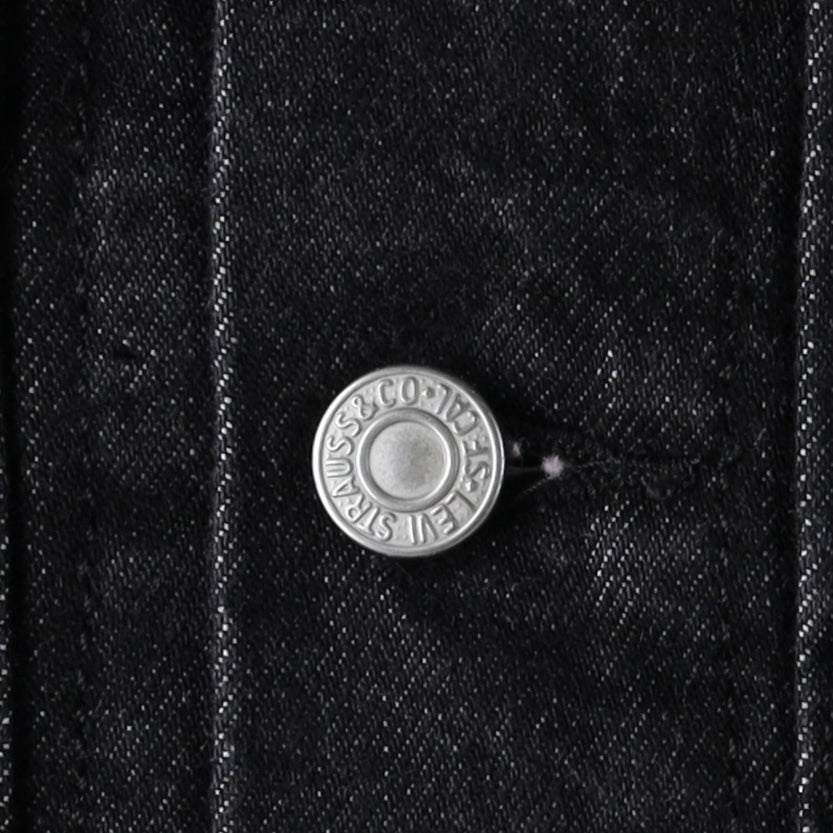 Levi’s TYPE I TRUCKER JACKET SELVEDGE "BLACK"