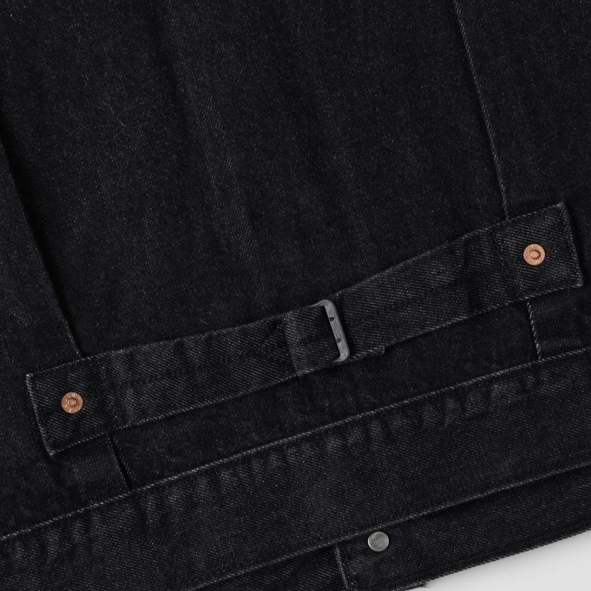 Levi’s TYPE I TRUCKER JACKET SELVEDGE "BLACK"