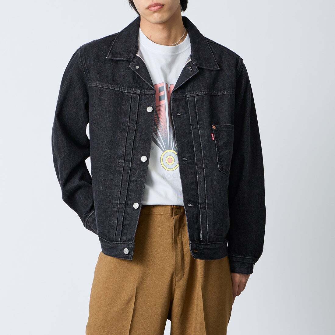 Levi’s TYPE I TRUCKER JACKET SELVEDGE "BLACK"