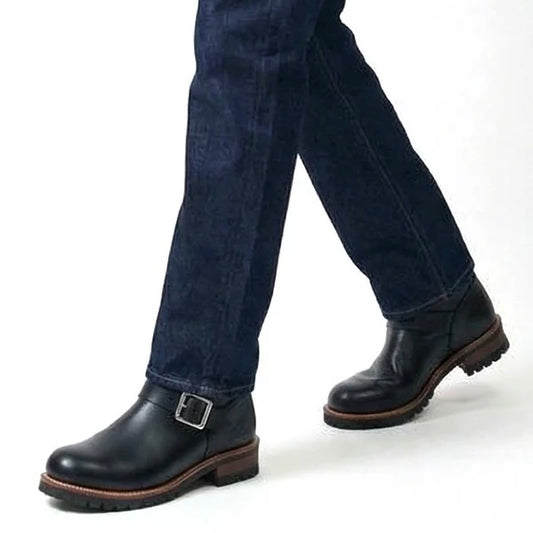 Schott Engineer Boots Short S28002 "BLACK"