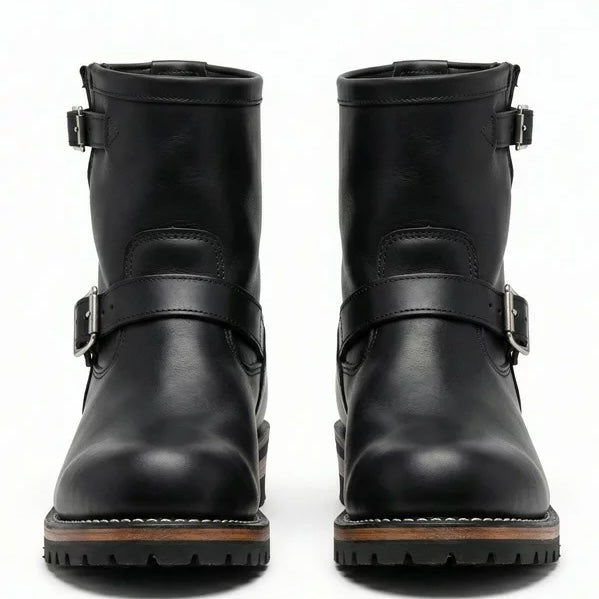 Schott Engineer Boots Short S28002 "BLACK"